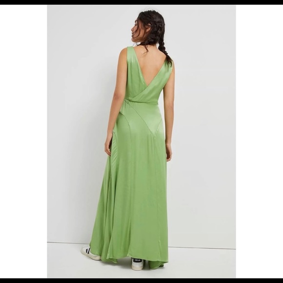 NWT Anthropologie Rima green maxi dress - Picture 2 of 7